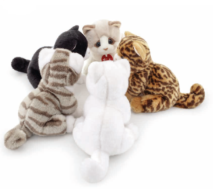 Classic Kitten Brad White & Grey - S 24cm
