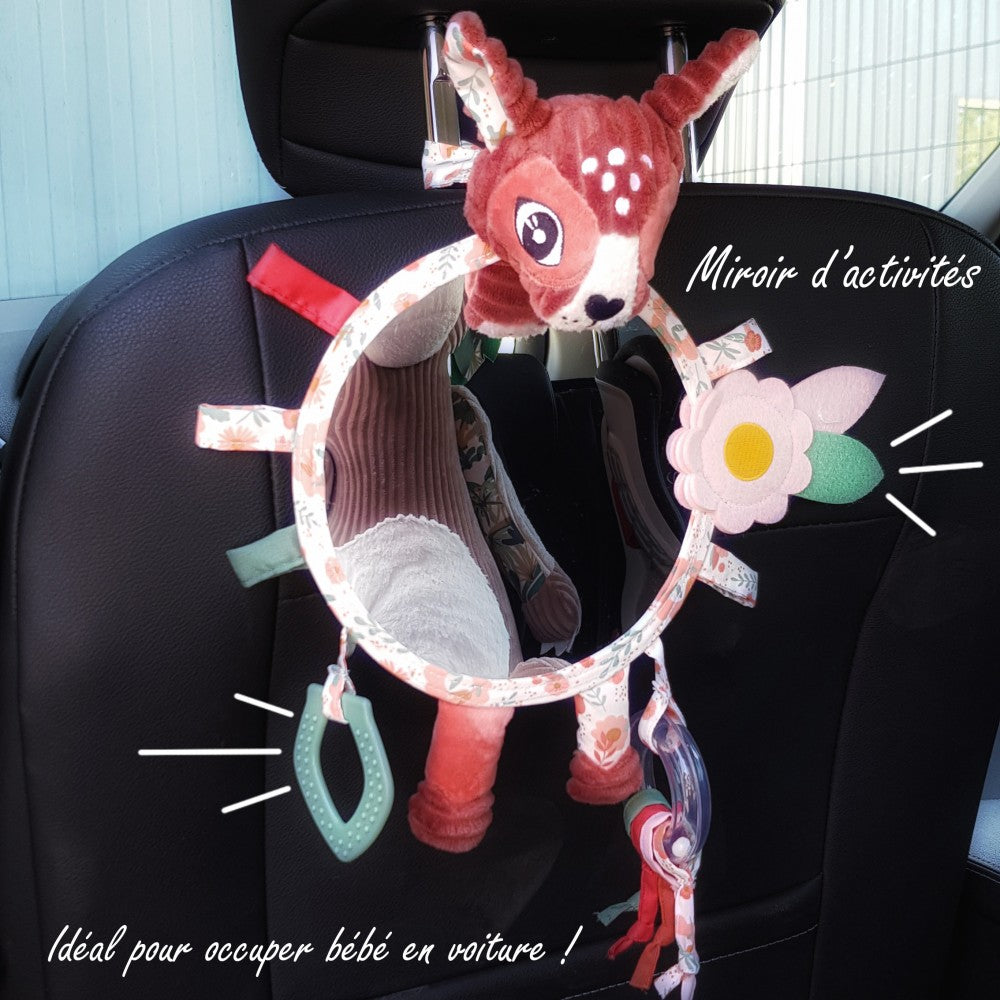 Large Discovery Activity Mirror Melimelos the Deer - 29cm
