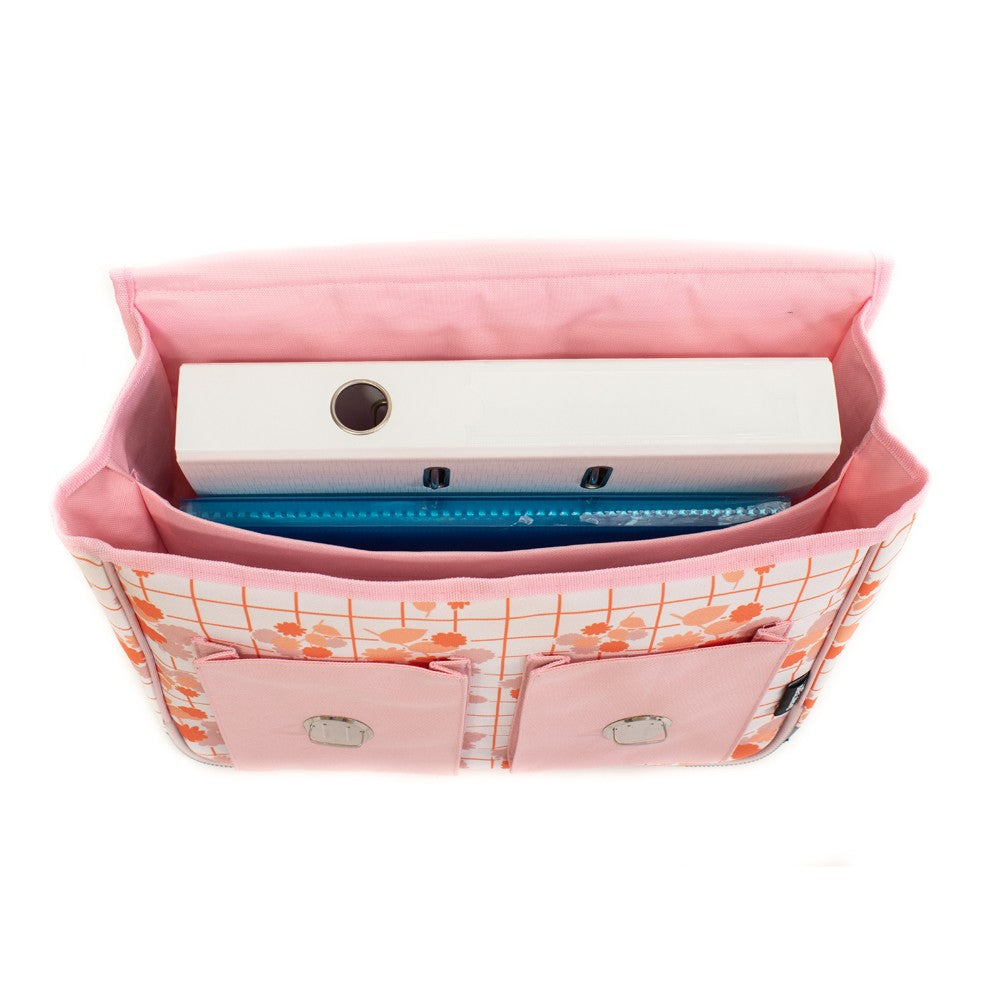 Backpack Satchel School Bag (38cm) Pattern - Ostrich