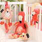 Teething Ring Plush Flaminos the Flamingo
