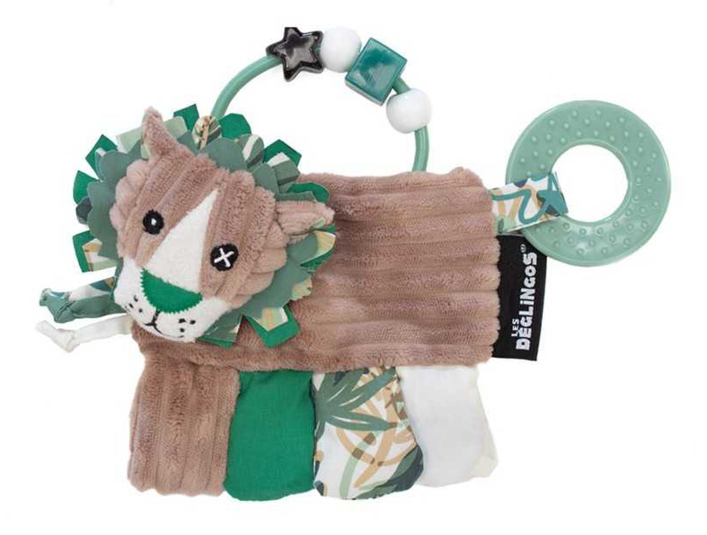 Activity Rattle and Teether Jélékros the Lion