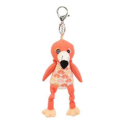 Keyring / Bag Charm Flamingos the Flamingo