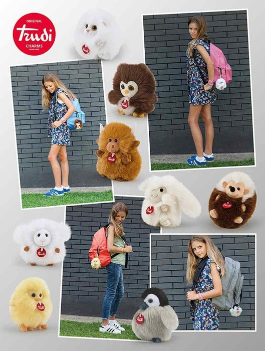 Trudi Bag Charm Pomeranian - 12cm