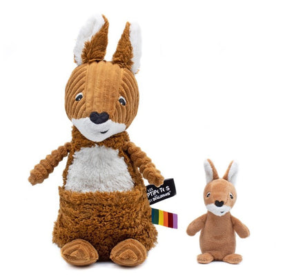 The Kangaroo Mom & Baby - Le Kangourou 33cm (Asst. Colours Available)