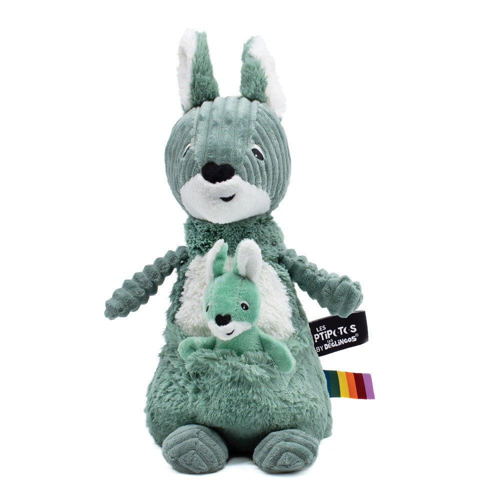 The Kangaroo Mom & Baby - Le Kangourou 33cm (Asst. Colours Available)
