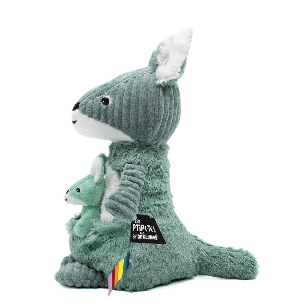 The Kangaroo Mom & Baby - Le Kangourou 33cm (Asst. Colours Available)